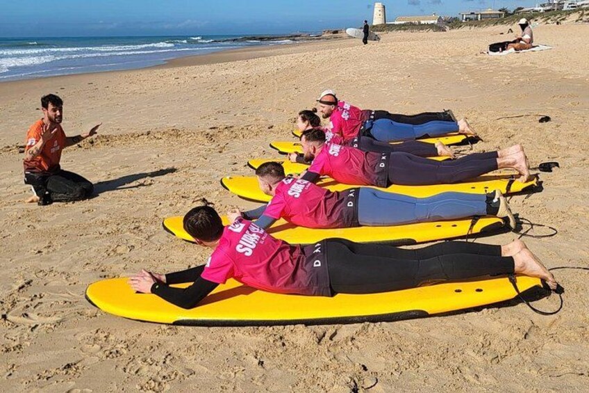 Surf Lessons in El Palmar : All Levels, Small Groups 5