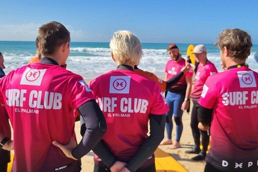 SURF CLUB EL PALMAR - SURF LESSON EVERY DAY 1