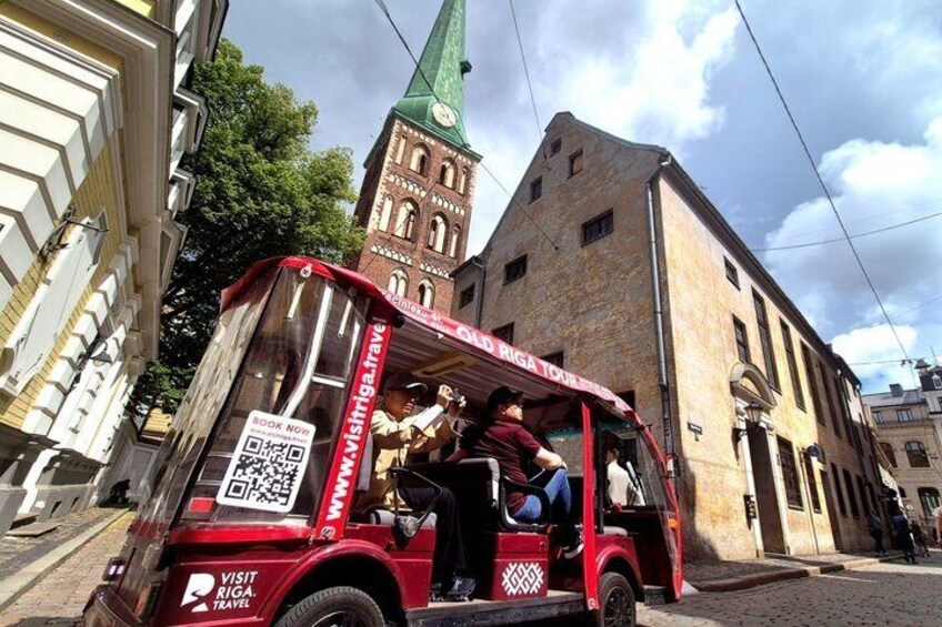Old Riga E-Bus Tour with Audio Guide, 45 min 2