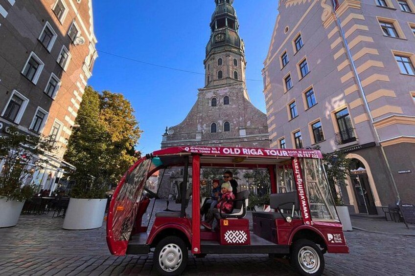 Old Riga E-Bus Tour with Audio Guide, 45 min 2