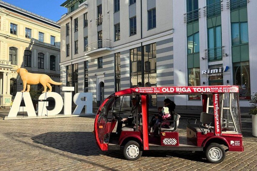 Old Riga E-Bus Tour with Audio Guide, 45 min 1