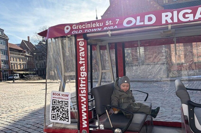 Old Riga E-Bus Tour with Audio Guide, 45 min 2