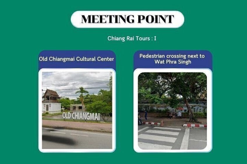 Oude Chiangmai Cultureel Centrum en een voetgangersoversteek naast Wat Phra Singh. 3
