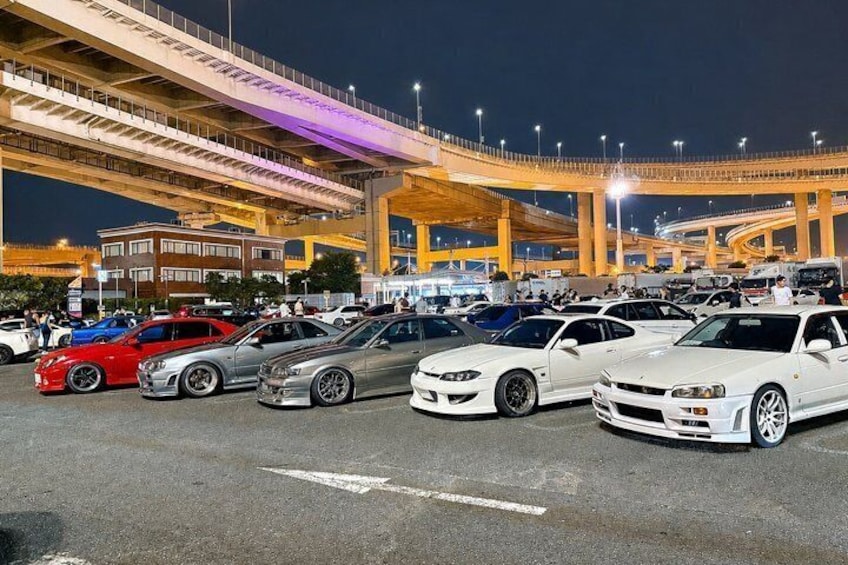 Tokyo JDM Night Tour Daikoku PA and Tokyo Drift Experience 4