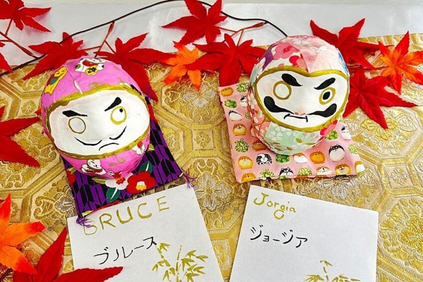 Daruma Workshop by Making your Own Japanese Souvenir in Shinjuku 5