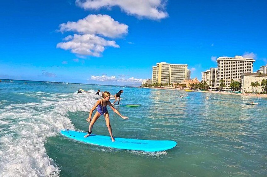 specializing in kid surf lessons in Waikiki 4