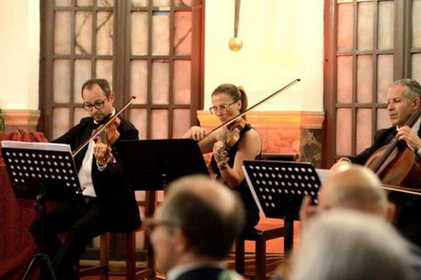 Opera musicians near Filarmonico Theatre at Palace Mutilati 5
