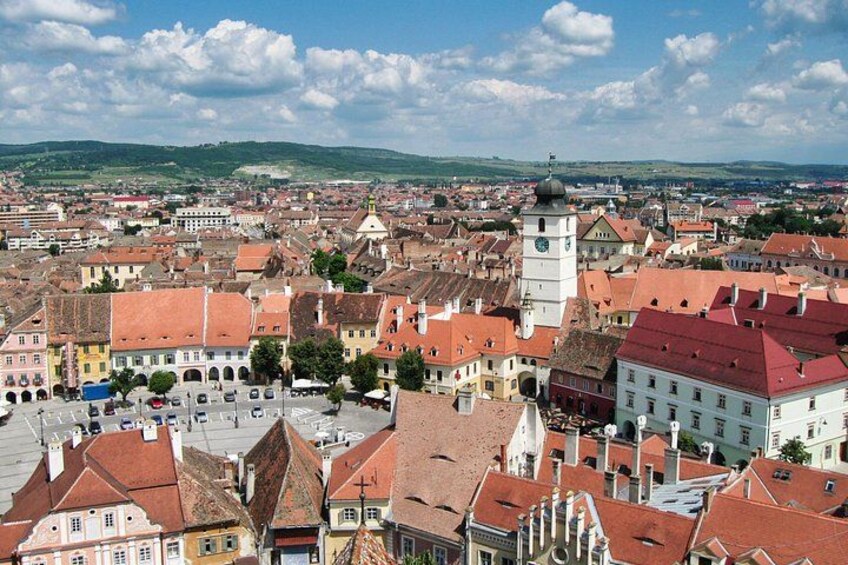 Corvin Castle and Sibiu Fortified City from Cluj 2