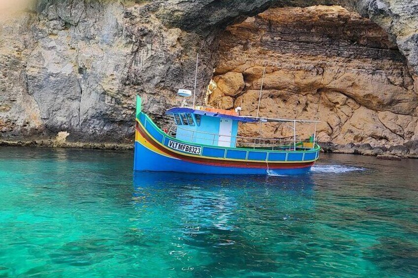 Comino Malta Blue Lagoon Cave Boat Tour 1