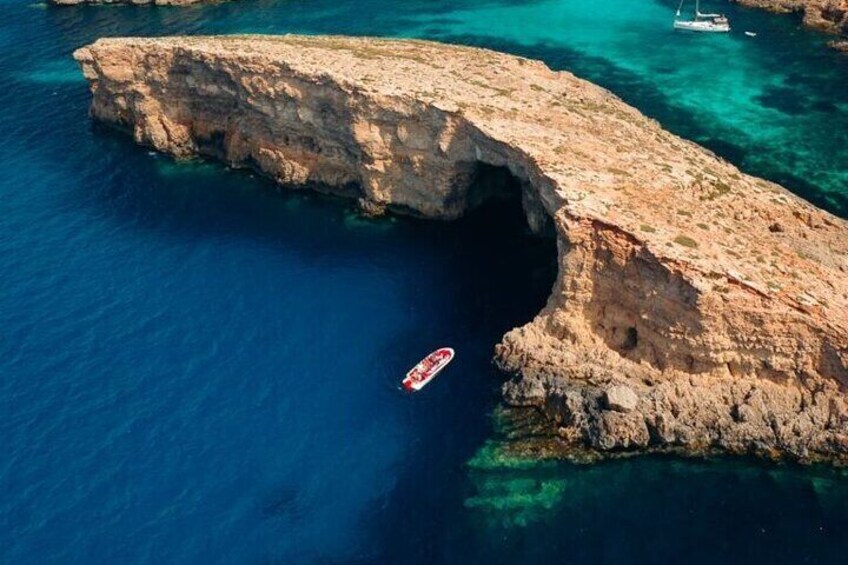 Comino Malta Blue Lagoon Cave Boat Tour 3