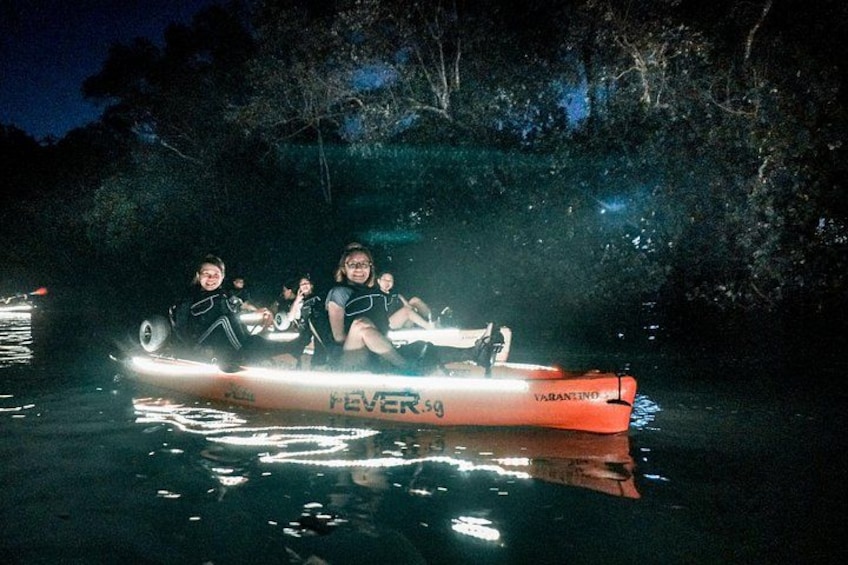 Glow Kayak Night Adventure in the Mangroves 2