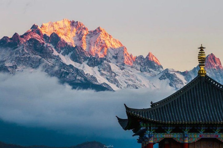 Jade Dragon Snow Mountain Glacier Cableway with Scenic Train Tour 5