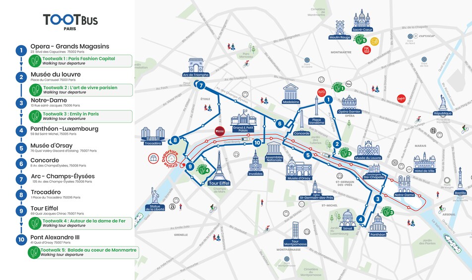 Paris Discovery Hop-on Hop-off bus tour + Versailles Palace 3