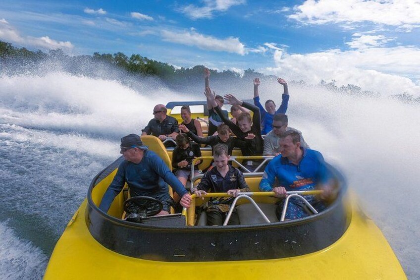 Adrenaline Jet Boat Rides in Pioneer River Mackay 1