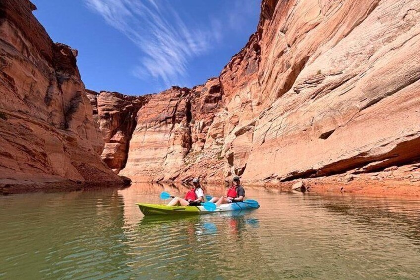 Antelope Canyon Kayak and Hike, Swim optional 4