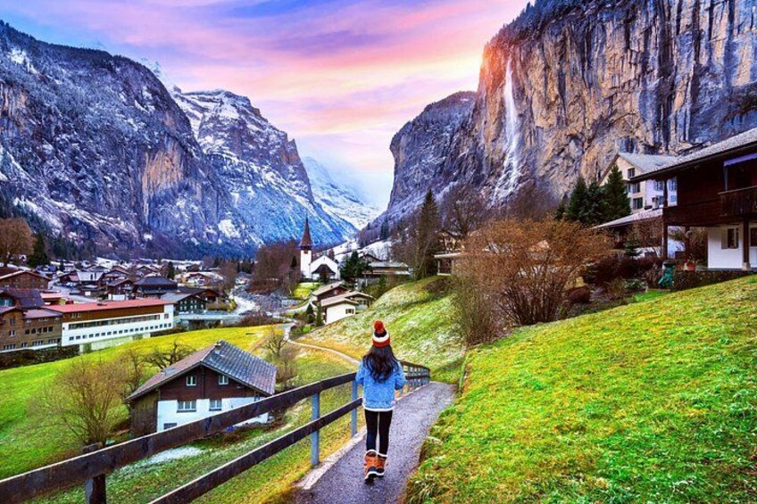 Private all day driver: Interlaken> Lauterbrunnen and Grindelwald 3