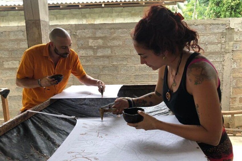 Batik Making Workshop in Galle 4