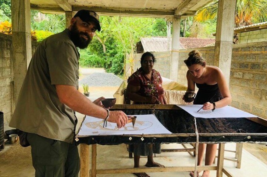 Batik Making Workshop in Galle 3