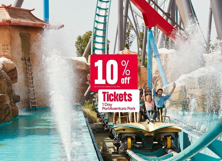 Salou: PortAventura Theme Park Entry Ticket 1