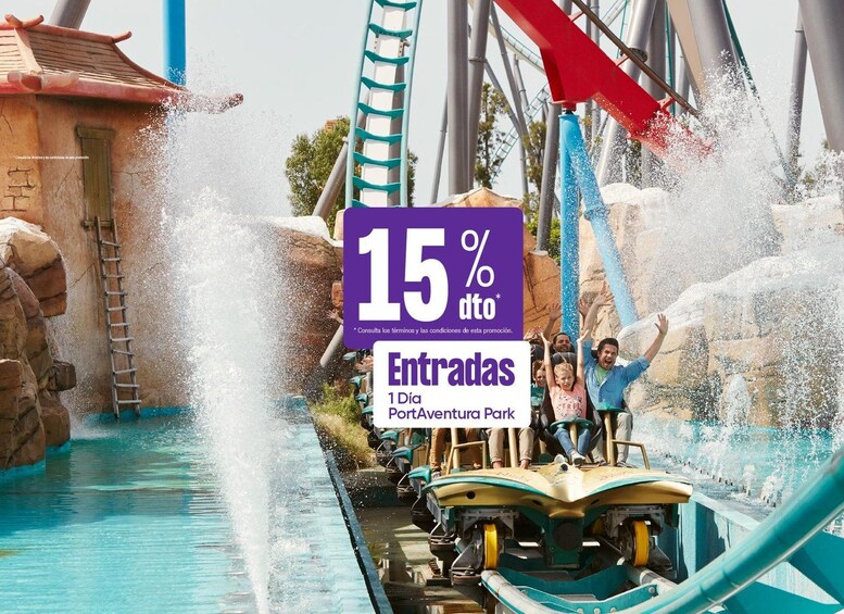 Salou: PortAventura Theme Park Entry Ticket 1