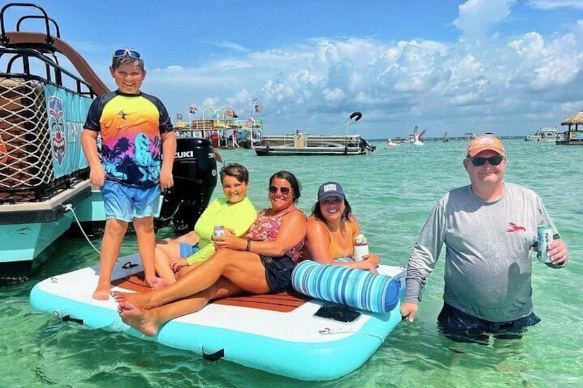 Tiki Pub Crab Island Cruise with Waterslide 3