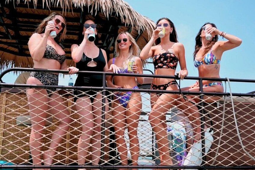 Tiki Pub Crab Island Cruise with Waterslide 2