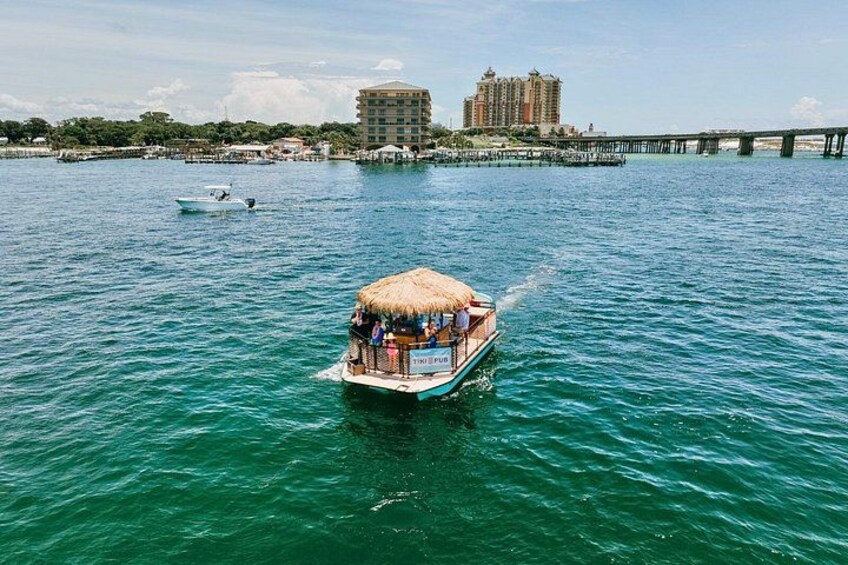 Tiki Pub Crab Island Cruise with Waterslide 2
