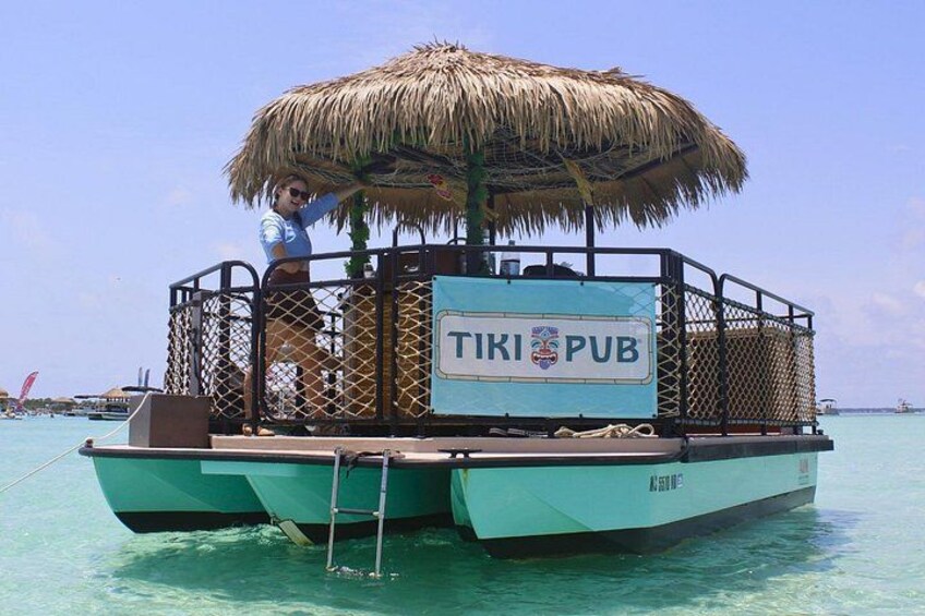 Tiki Pub Crab Island Cruise with Waterslide 2
