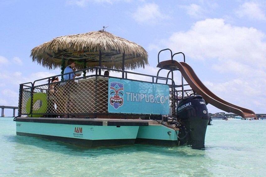 Tiki Pub Crab Island Cruise with Waterslide 1
