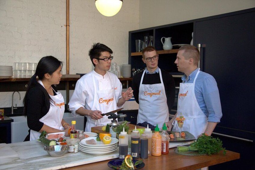 Japanese Sushi Making Class in Boston (Includes 4-Course Meal) 4