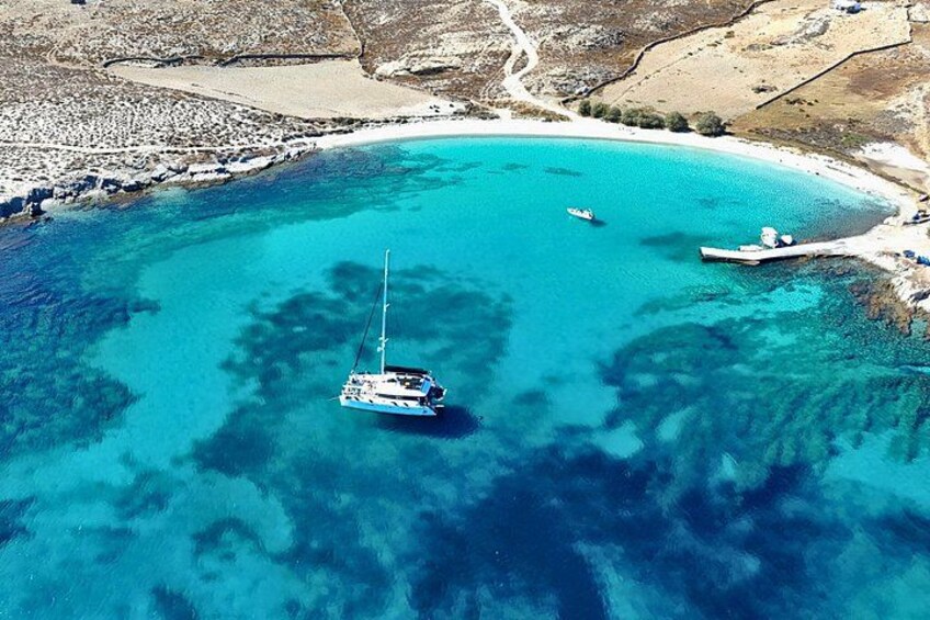 Mykonos Delos Rhenia Daily Cruise with BBQ, Drinks & Transfer 3