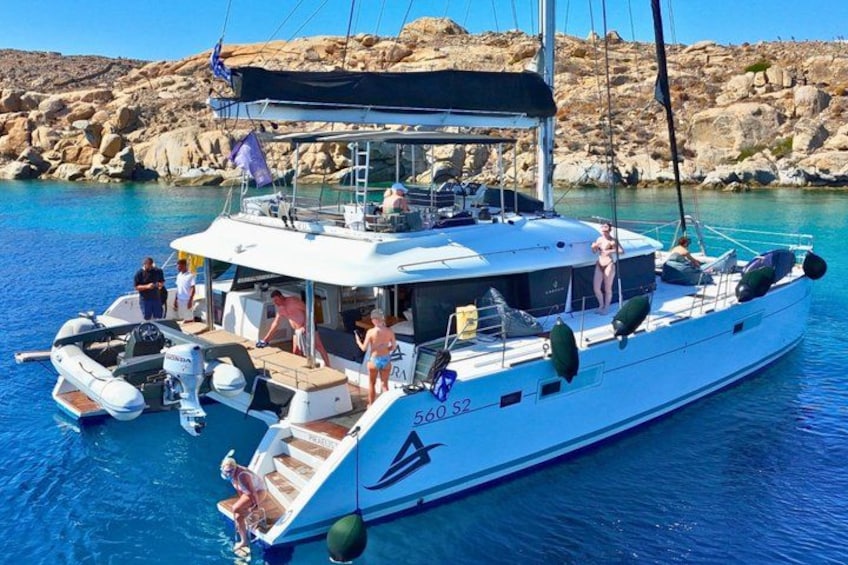 Mykonos Delos Rhenia Daily Cruise with BBQ, Drinks & Transfer 3
