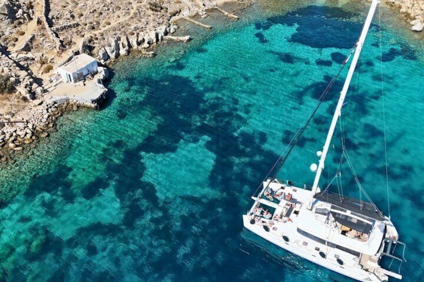 Mykonos Delos Rhenia Daily Cruise with BBQ, Drinks & Transfer 2