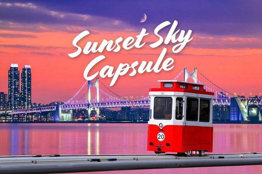 Sunset Haeundae Sky Capsule and Busan Night view Tour from Busan 1
