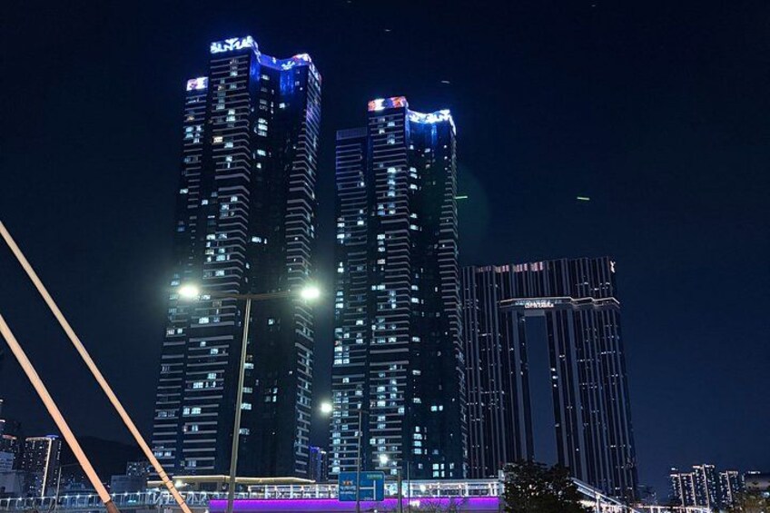 Sunset Haeundae Sky Capsule and Busan Night view Tour from Busan 3