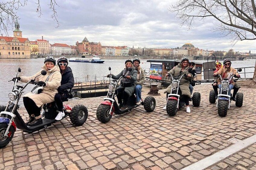 Prague Electric Trike Tour - Sightseeing, Viewpoints & Fun 1