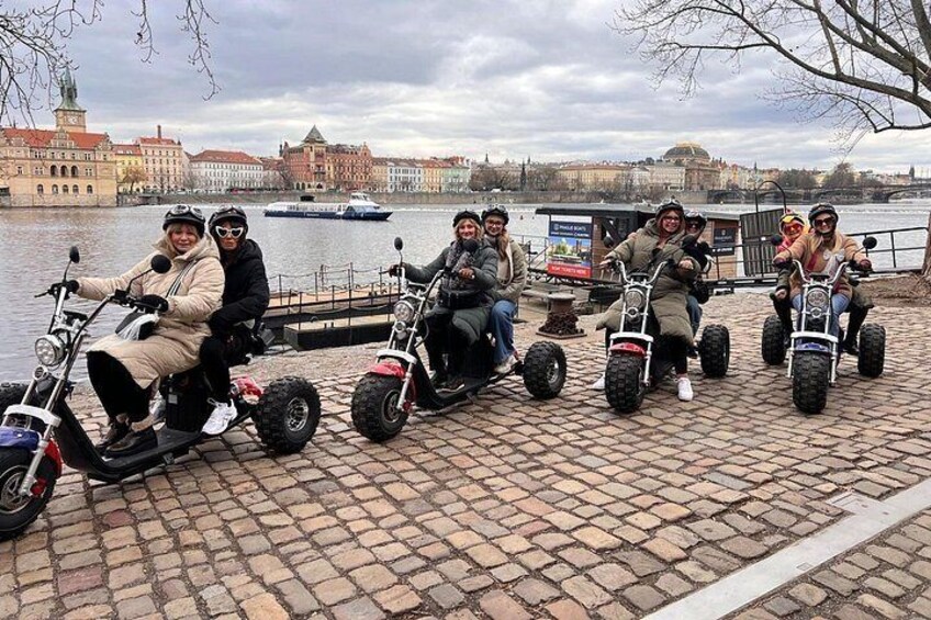Prague Electric Trike Tour - Sightseeing, Viewpoints & Fun 2