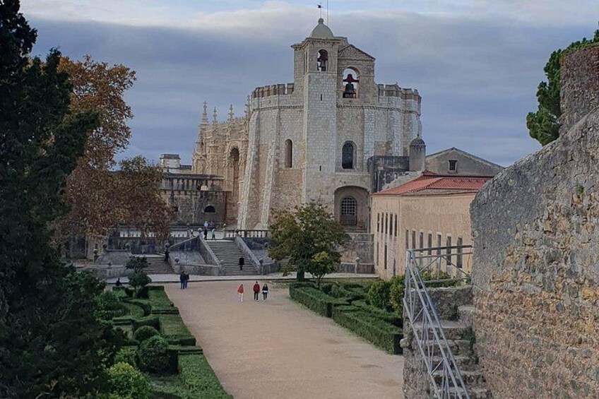 The convent from the castle walls. This is your view. 5