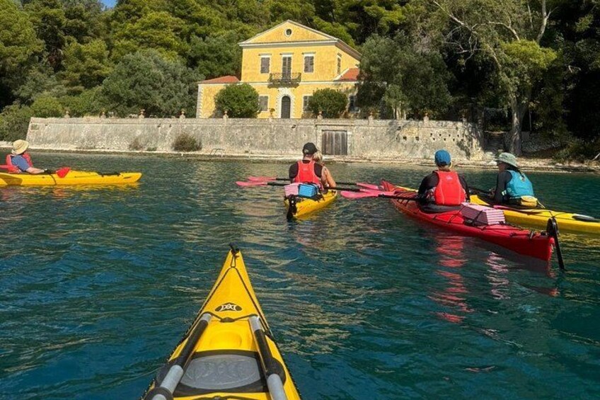 Lefkada Skorpios and Madouri Island-Hopping Kayak Tour with Lunch 4
