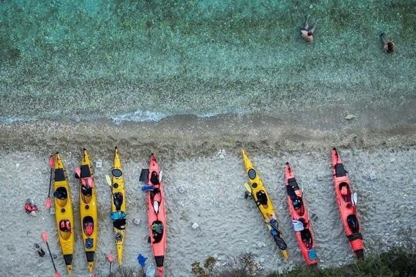 Lefkada Skorpios and Madouri Island-Hopping Kayak Tour with Lunch 2