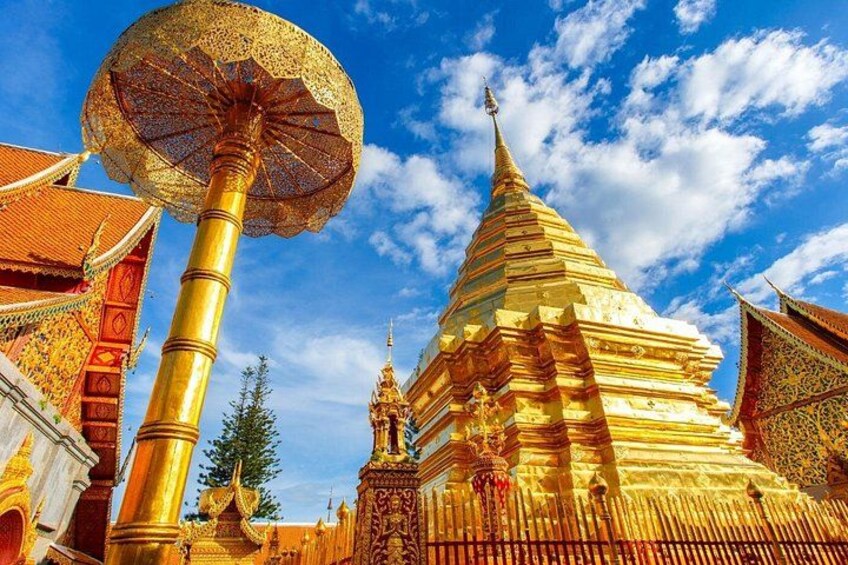 Doi Suthep Temple Tour by Local Red Car – 3 Hours Experience 2