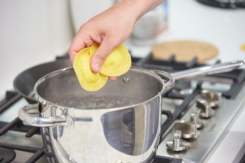 Ravioli Making Cooking Class at a Local Brewery in Baltimore 3
