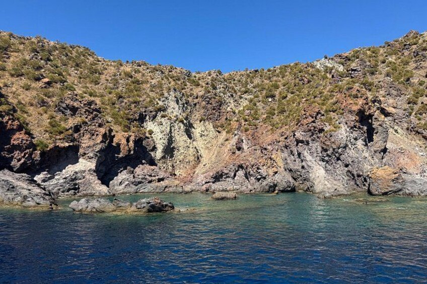 Vulcano Lipari Sciara of fire by day 5
