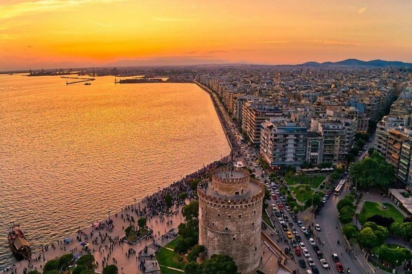 SUP Yoga and SUP Sightseeing in Thessaloniki 1