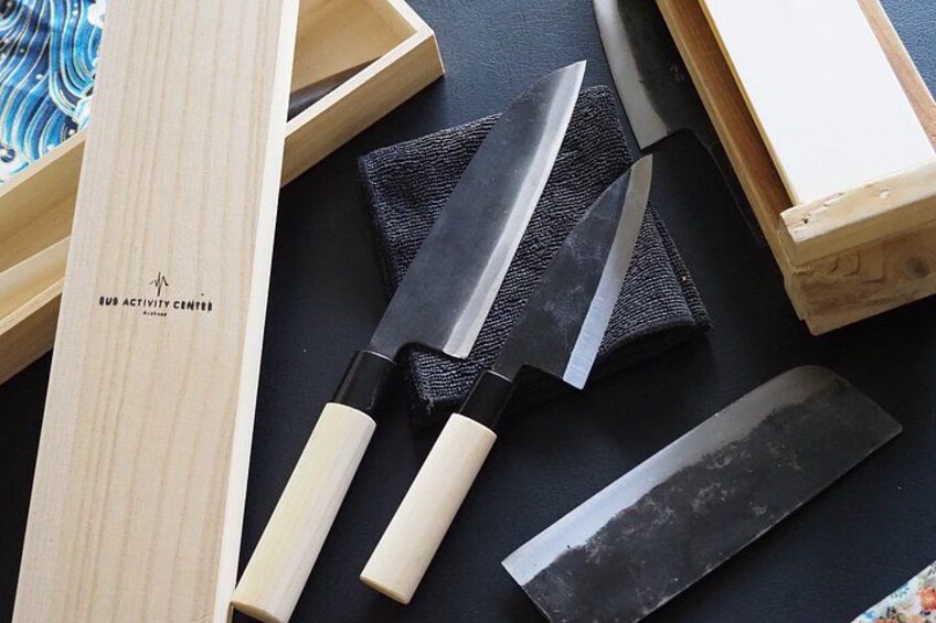 Make Your Own Japanese Knife in Tokyo, Asakusa 4