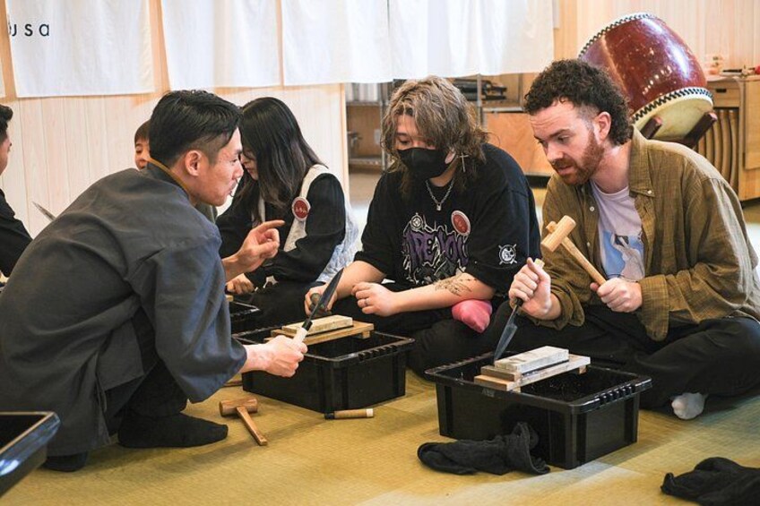 Make Your Own Japanese Knife in Tokyo, Asakusa 2