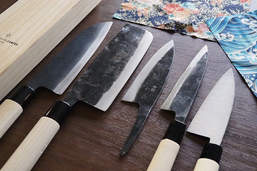 Make Your Own Japanese Knife in Tokyo, Asakusa 3