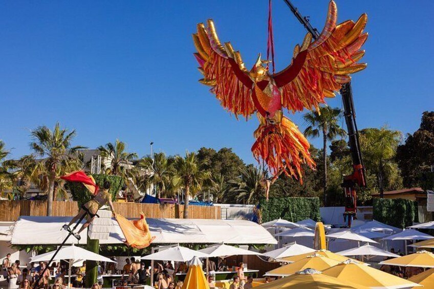 Ibiza Pool Party and Club Tour including O Beach and Eden Club 2
