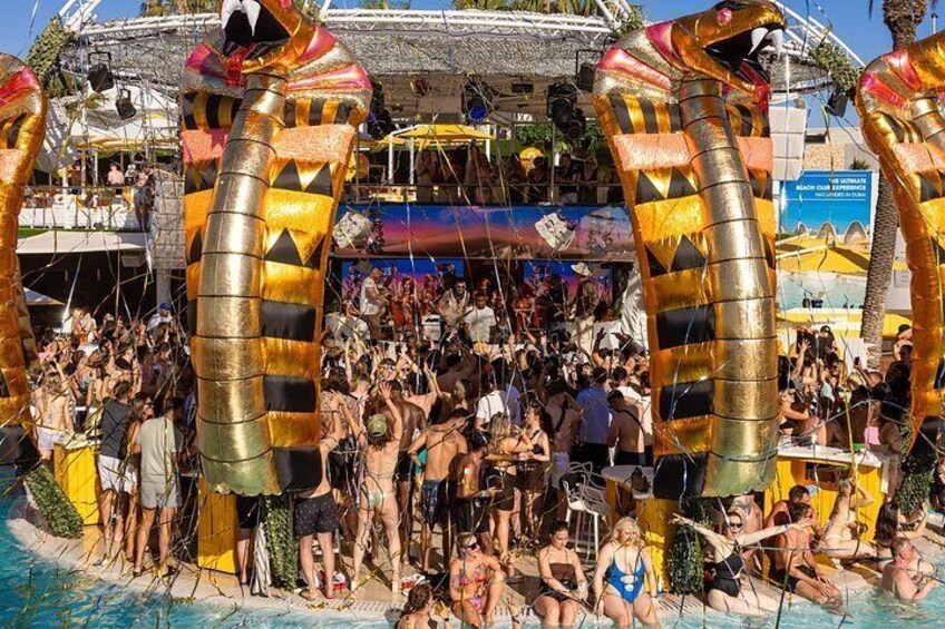 Ibiza Pool Party and Club Tour including O Beach and Eden Club 4