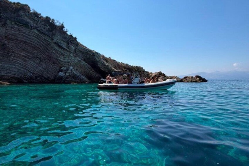 Saranda:Boat Tour to Kakome,Hidden Cave & Beaches,with snorkell. 4